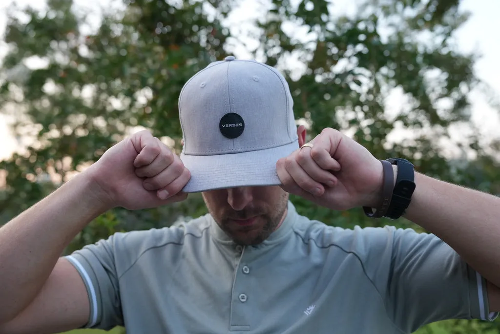 FORGIVEN Patch Hat - Heather Grey