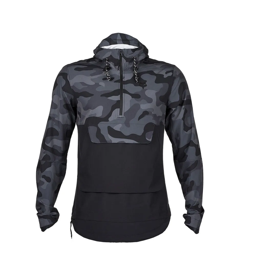 Fox Ranger Wind Pullover Jacket - Black/Camo