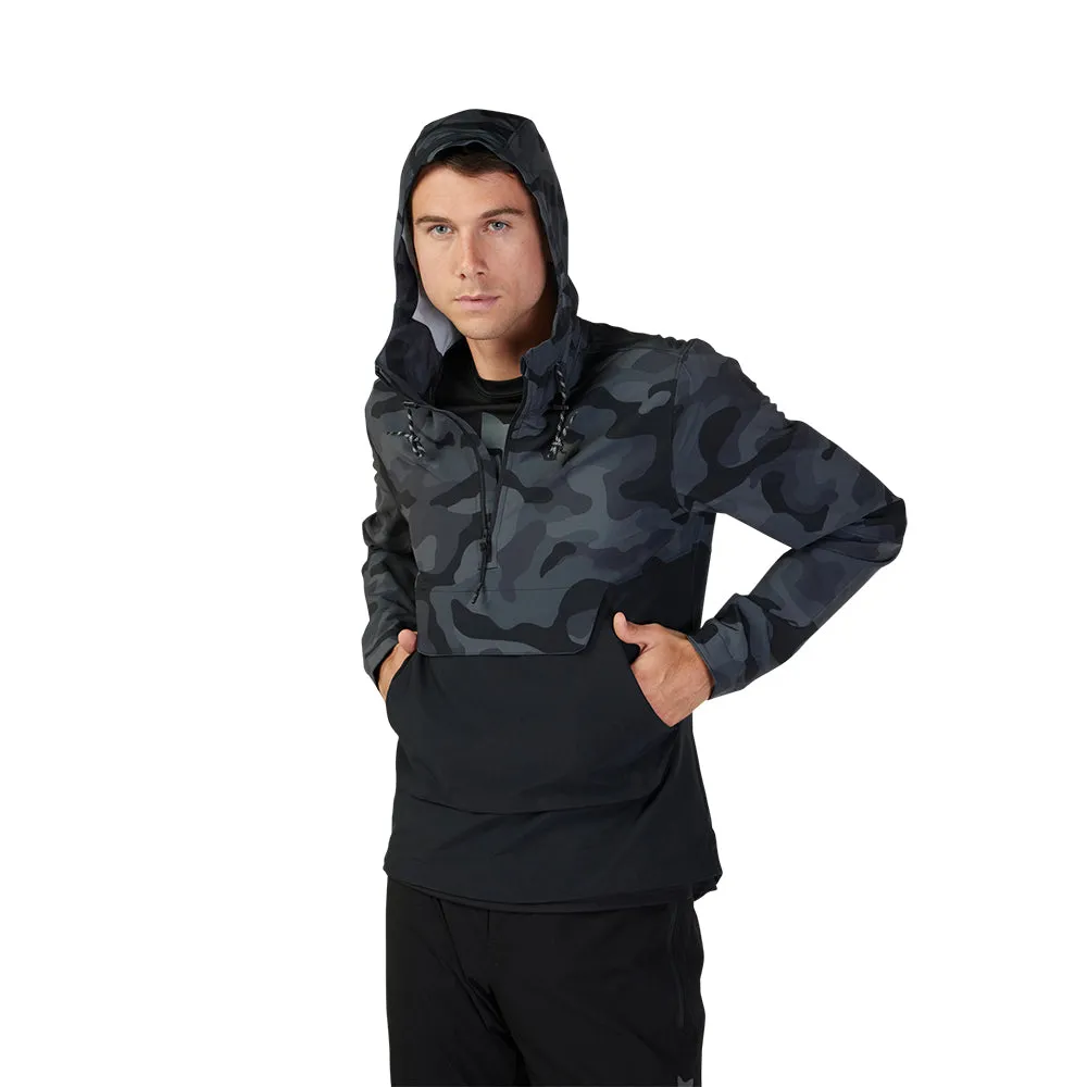 Fox Ranger Wind Pullover Jacket - Black/Camo