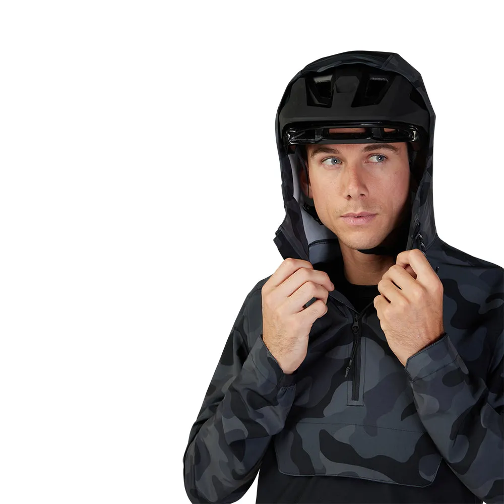 Fox Ranger Wind Pullover Jacket - Black/Camo