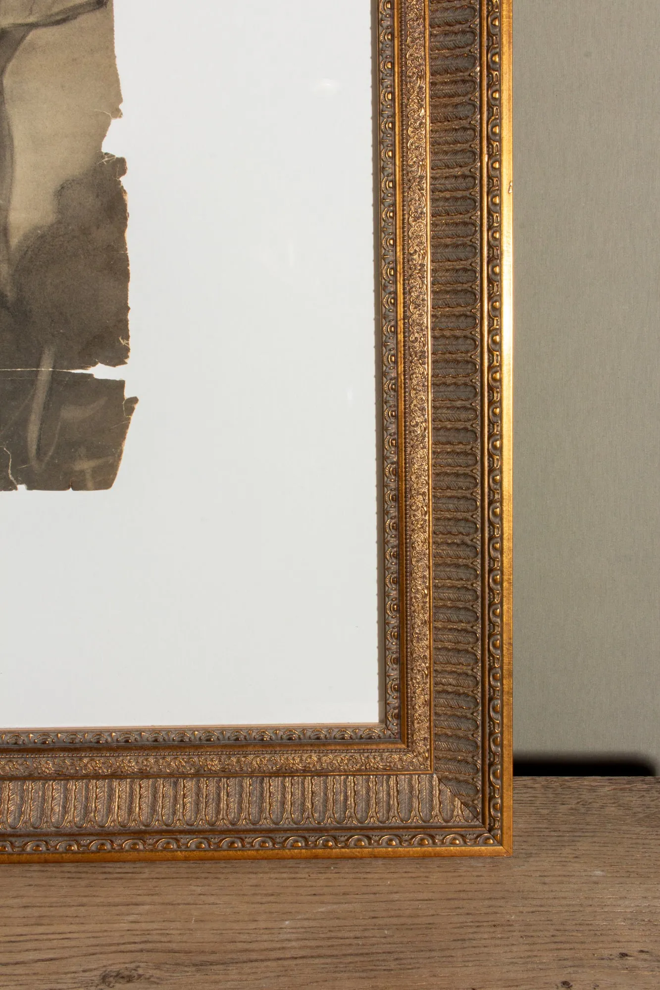 Framed John Douglas Patrick Charcoal