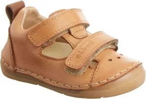 Froddo Leather Closed Toe Sandal In Cognac