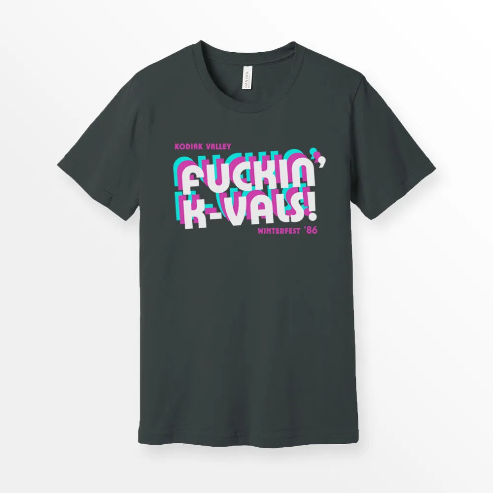 Fuckin' K-Vals Kodiak Valley Ski Shirt