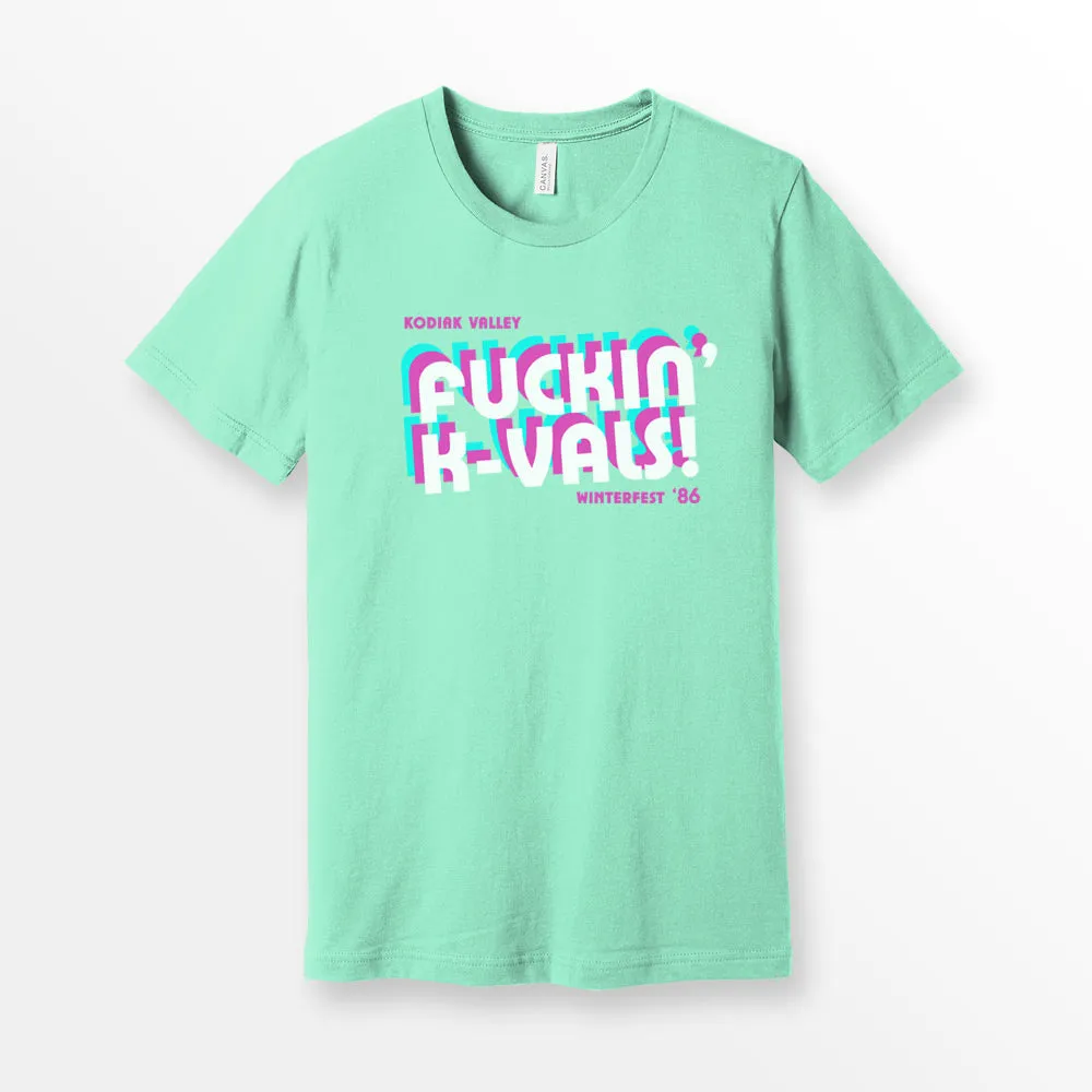 Fuckin' K-Vals Kodiak Valley Ski Shirt