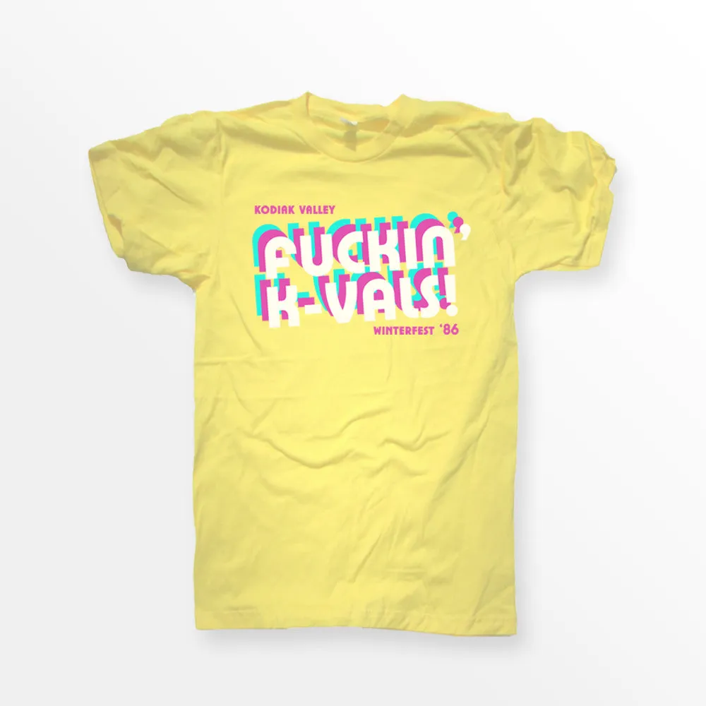 Fuckin' K-Vals Kodiak Valley Ski Shirt