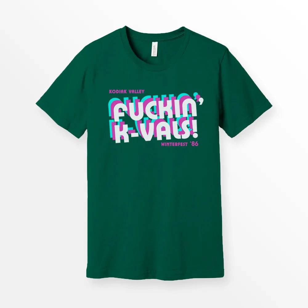 Fuckin' K-Vals Kodiak Valley Ski Shirt