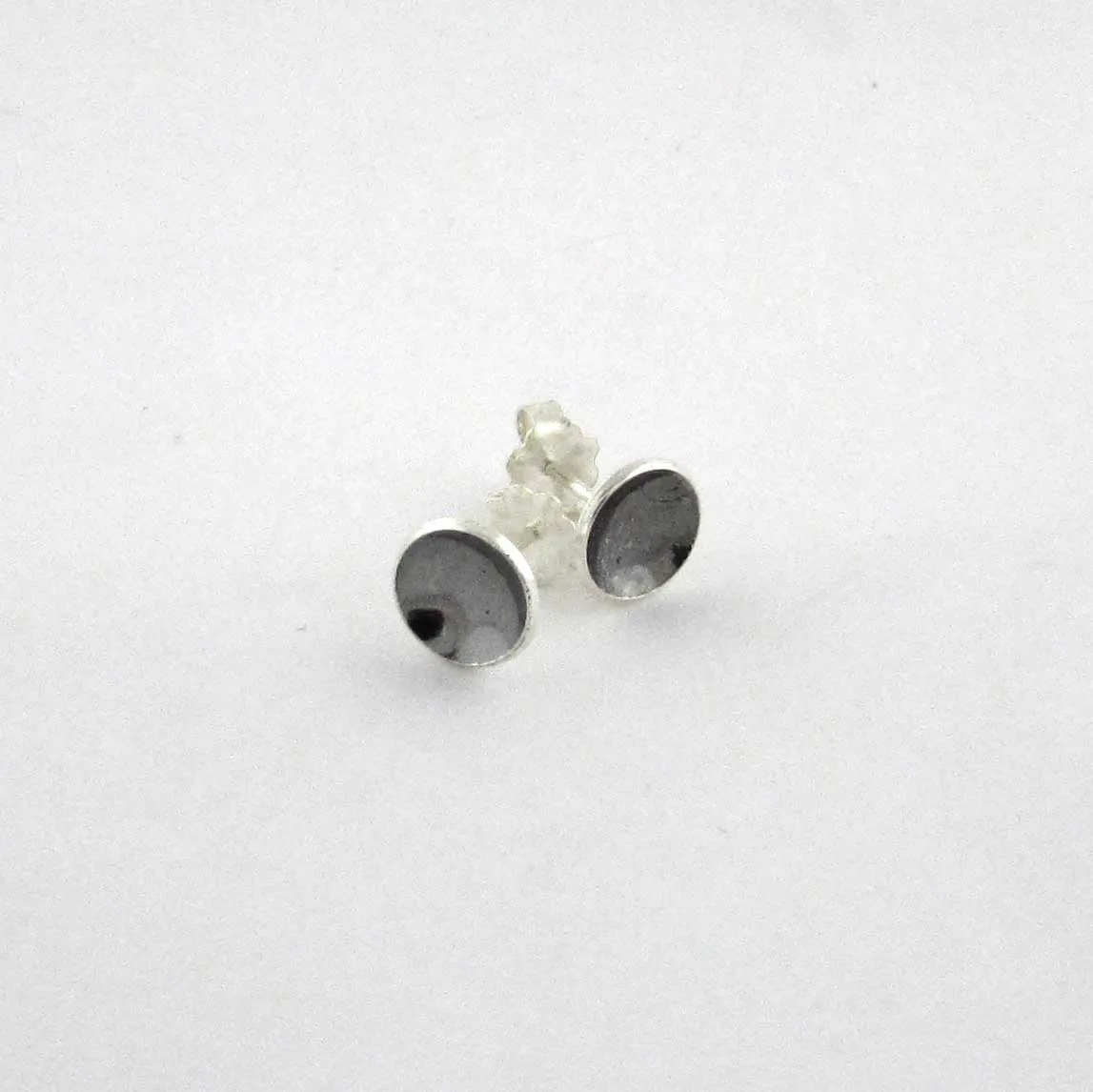 Full Set of Silver Cup Earrings