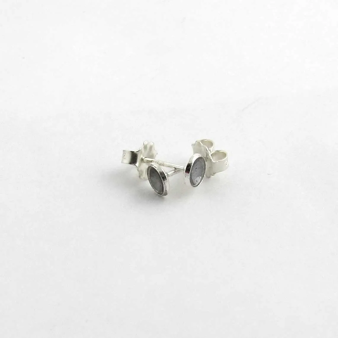 Full Set of Silver Cup Earrings