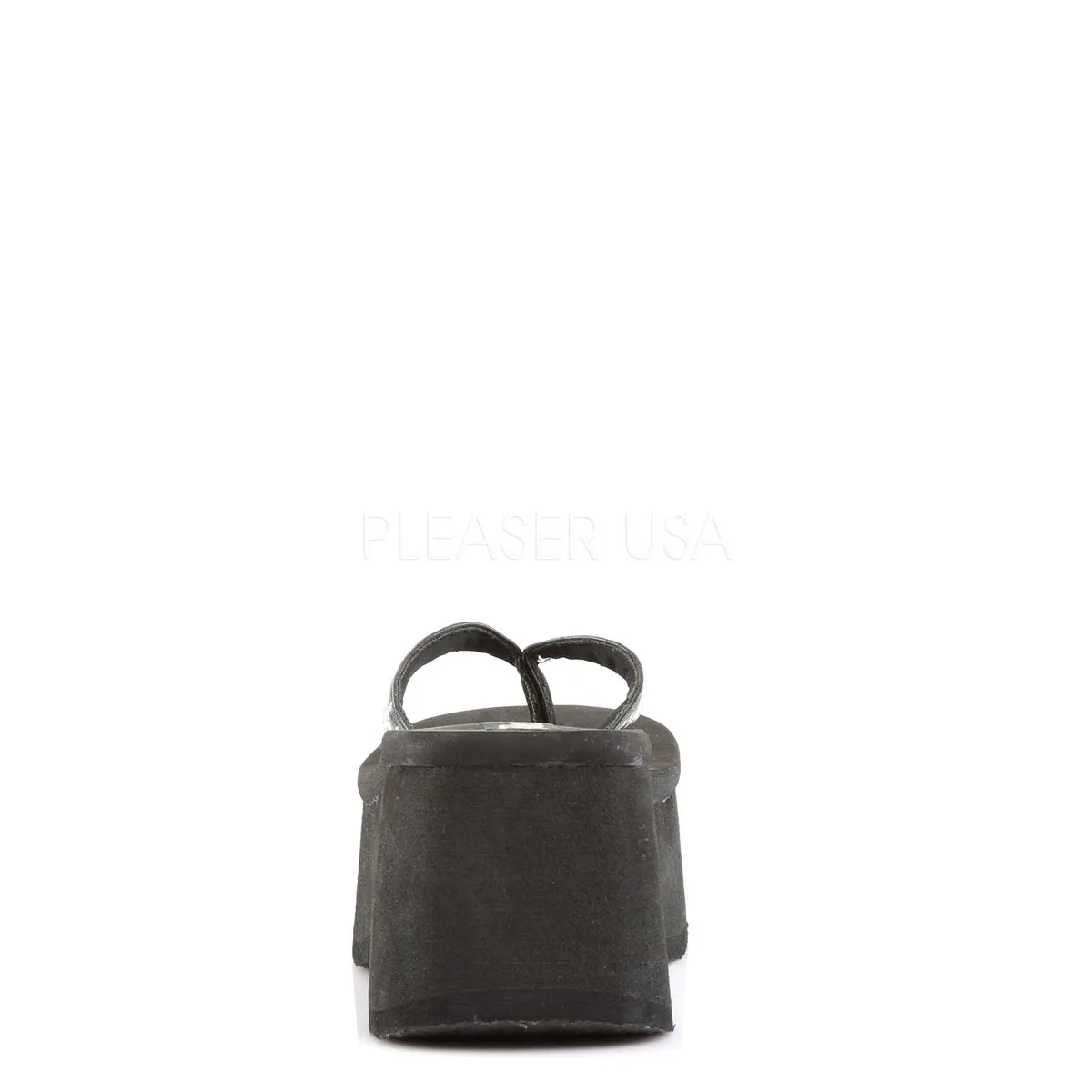 FUNN-17  Black Vegan Leather