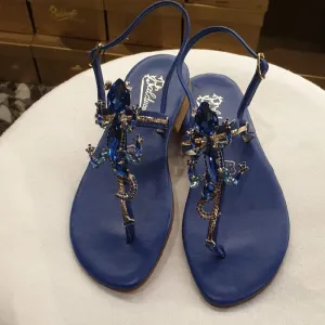 Gecko handmade Bijoux Capri Leather Sandal