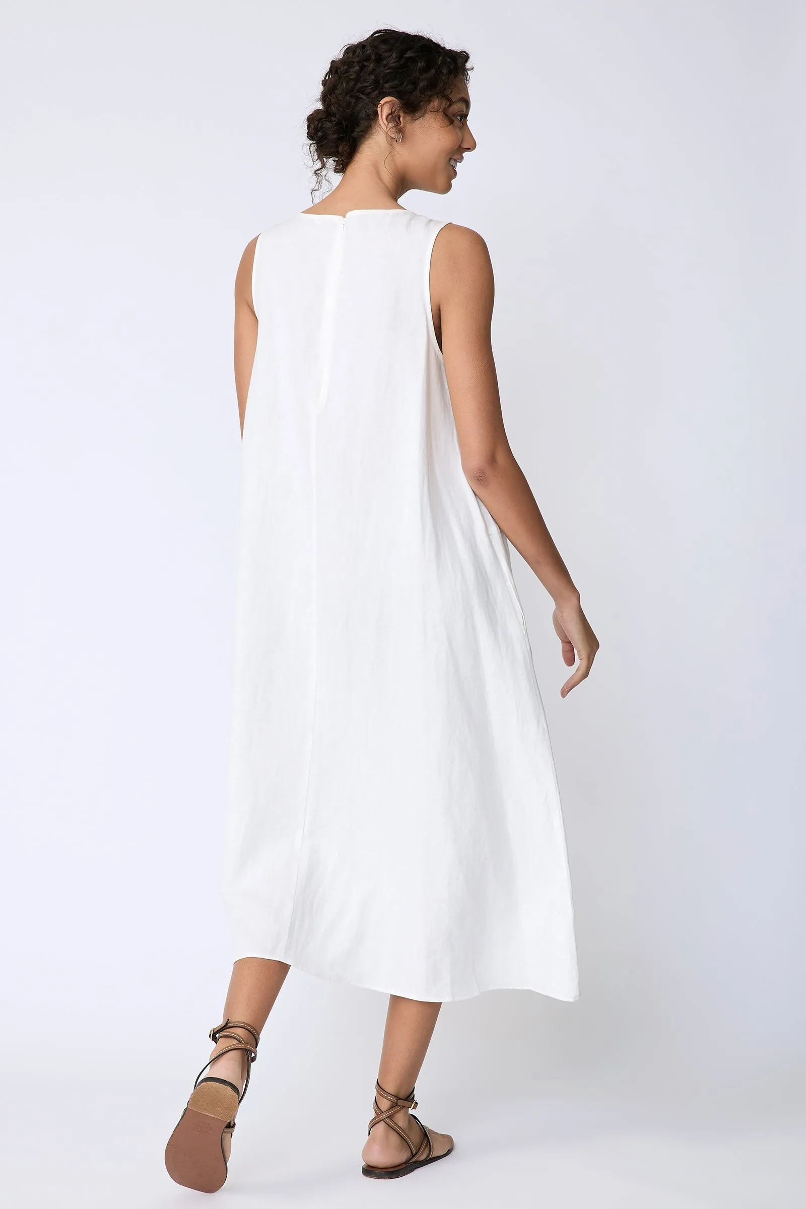Georgina Dress - Ecru