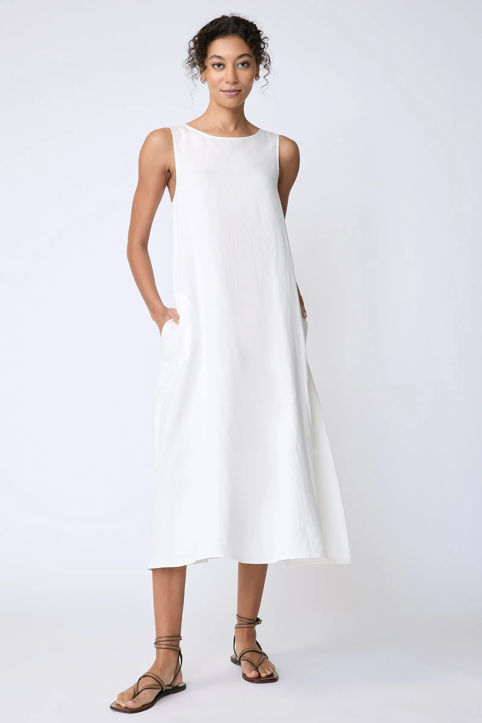 Georgina Dress - Ecru