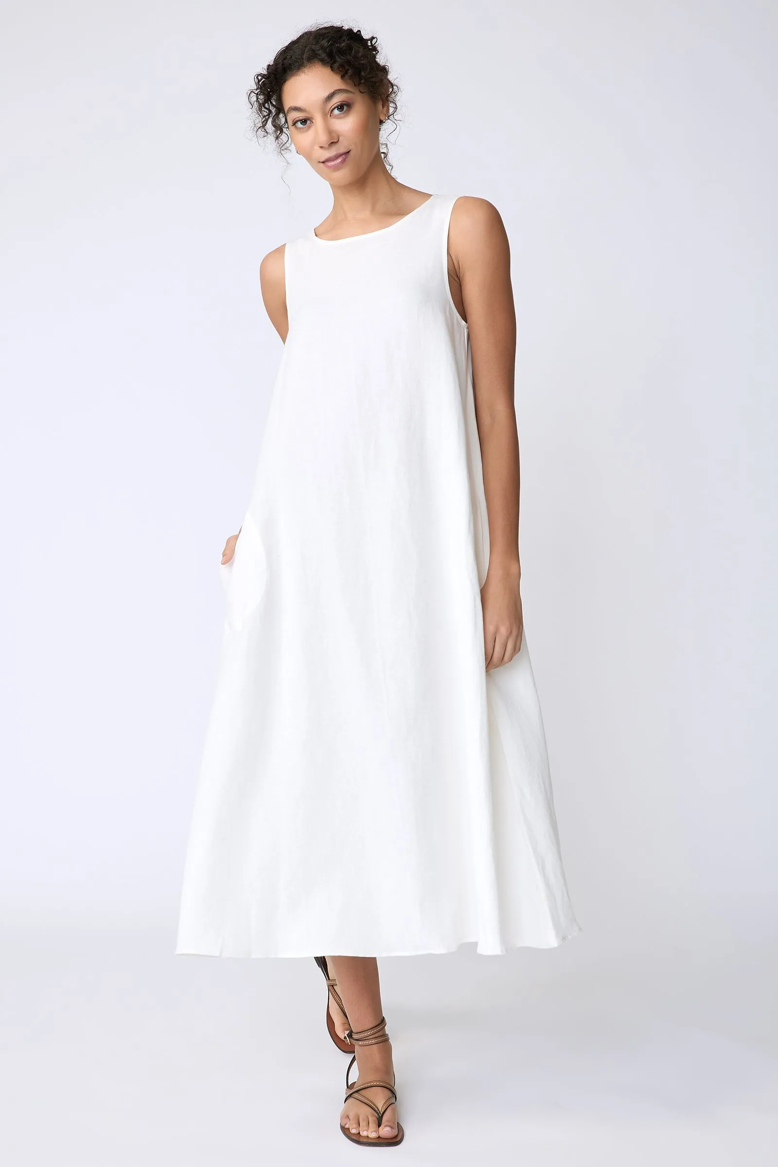 Georgina Dress - Ecru