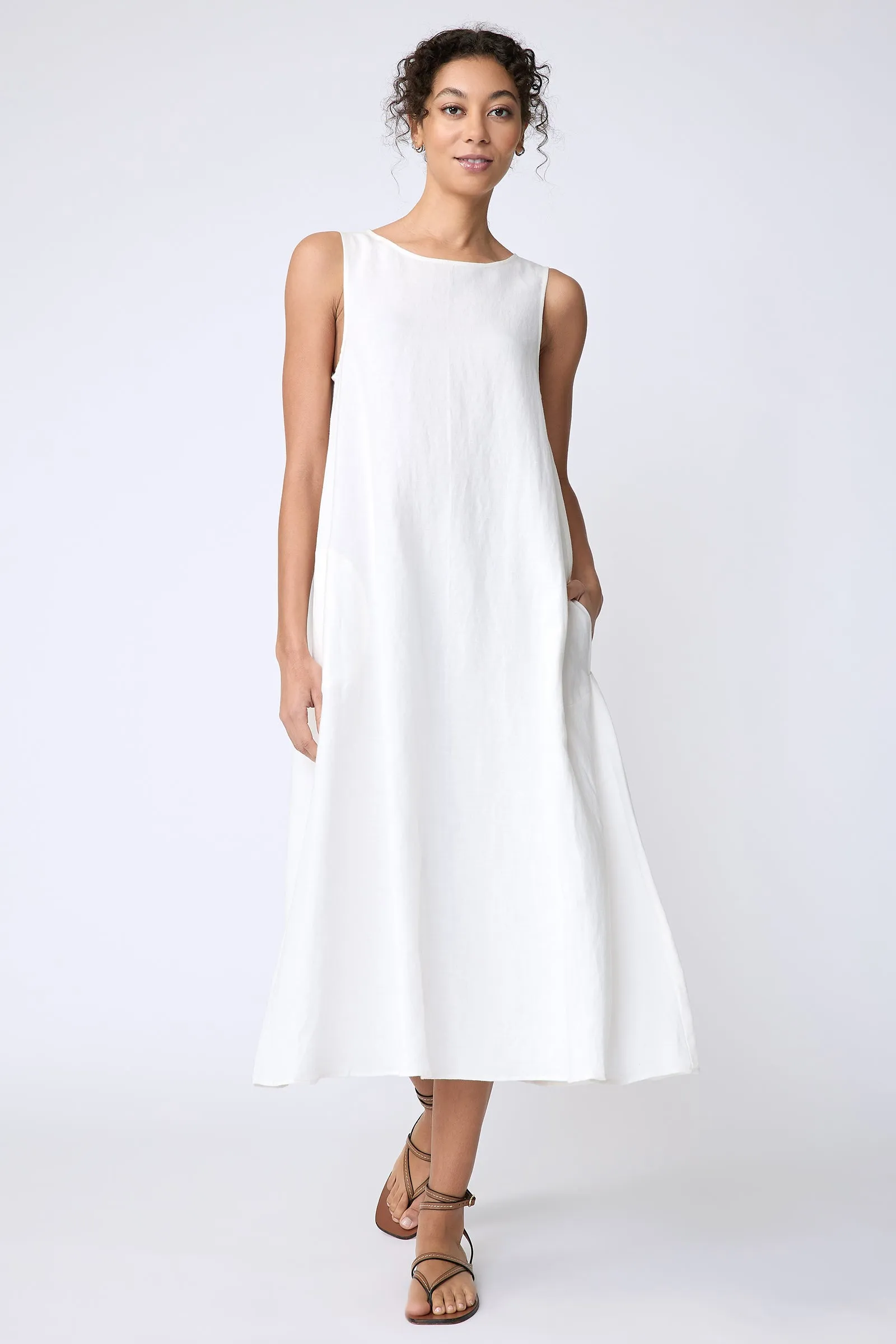 Georgina Dress - Ecru