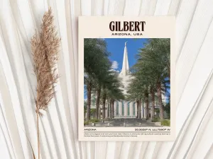 Gilbert Vintage Wall Art, Arizona, USA