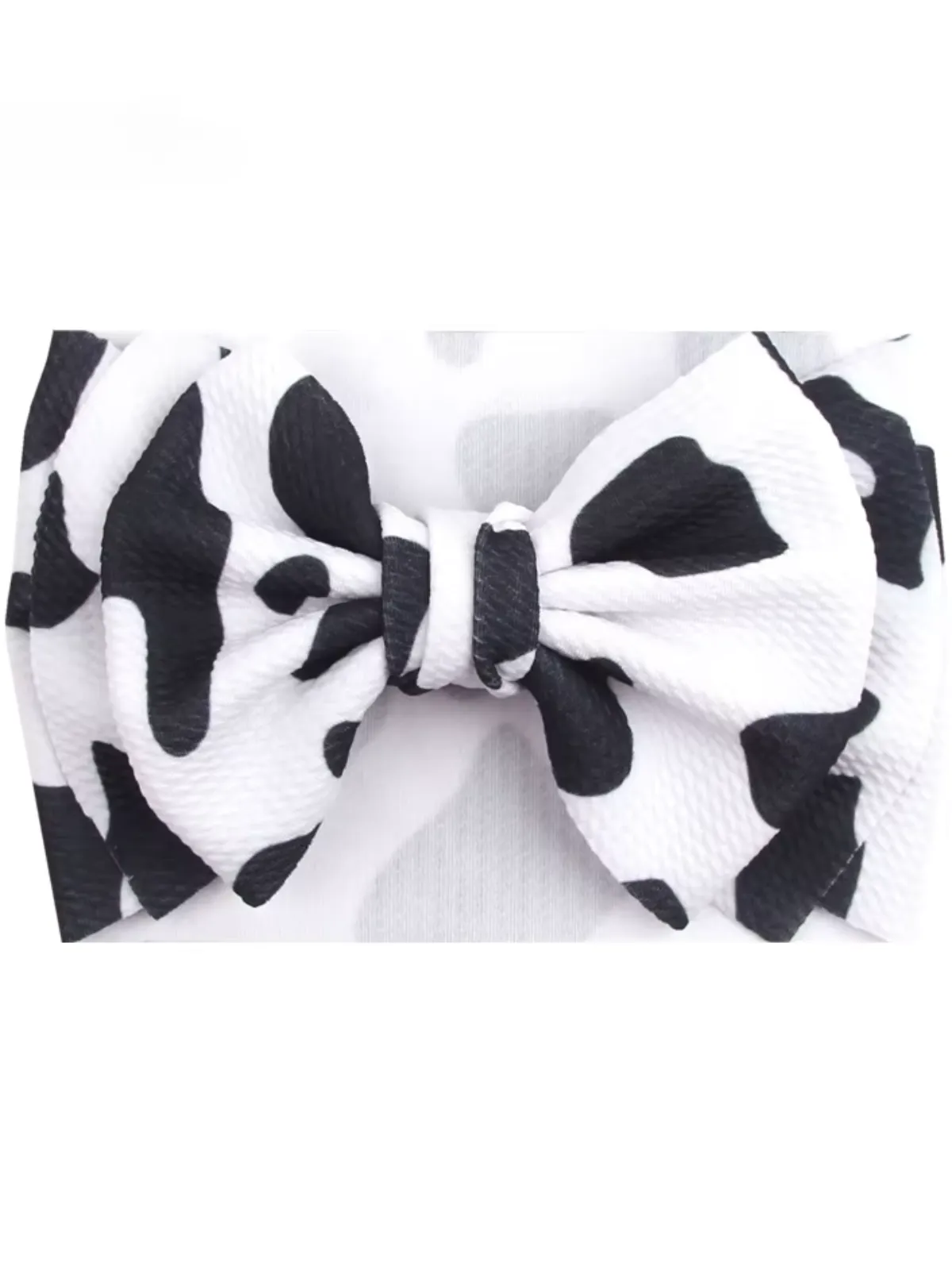 Girls Makin’ A Statement Cow Print Bow Headband