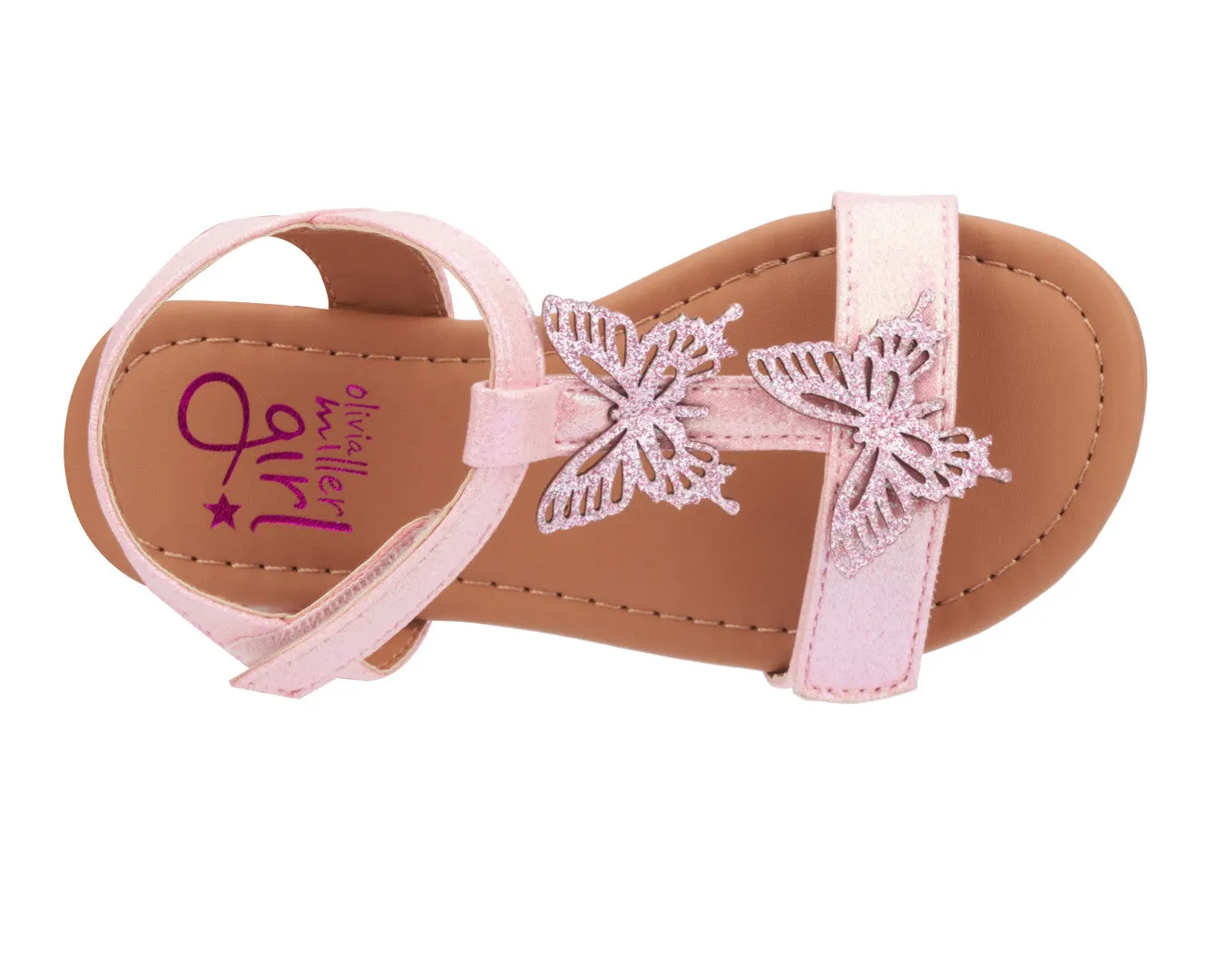 Girls' Toddler Angel Flat Sandal
