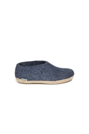 Glerups Shoe - Leather - Denim