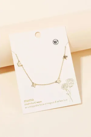Gold Mama Necklace