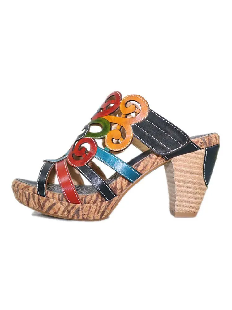 Goldie Handmade Retro Sandals