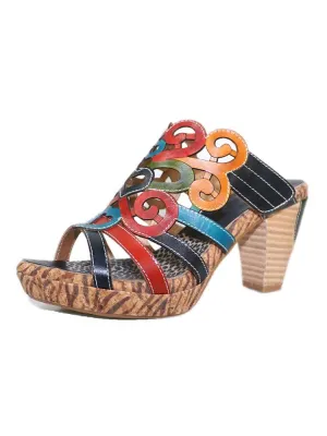 Goldie Handmade Retro Sandals