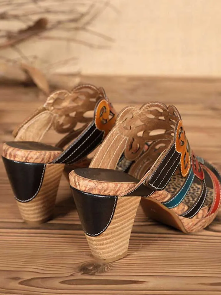 Goldie Handmade Retro Sandals