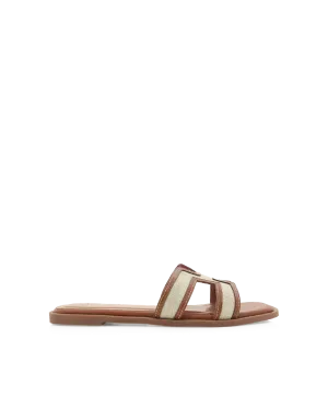 GORDY WIDE FIT - NATURAL LINEN-TAN