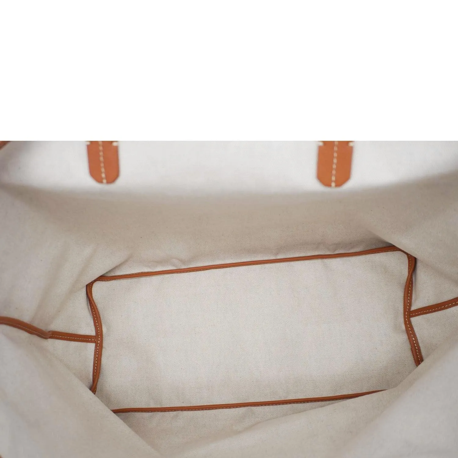 GOYARD Saint Louis Canvas Tote Shoulder Bag Brown