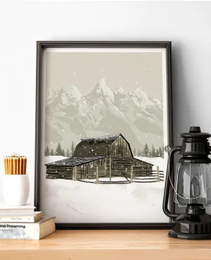 Grand Teton National Park Art Print