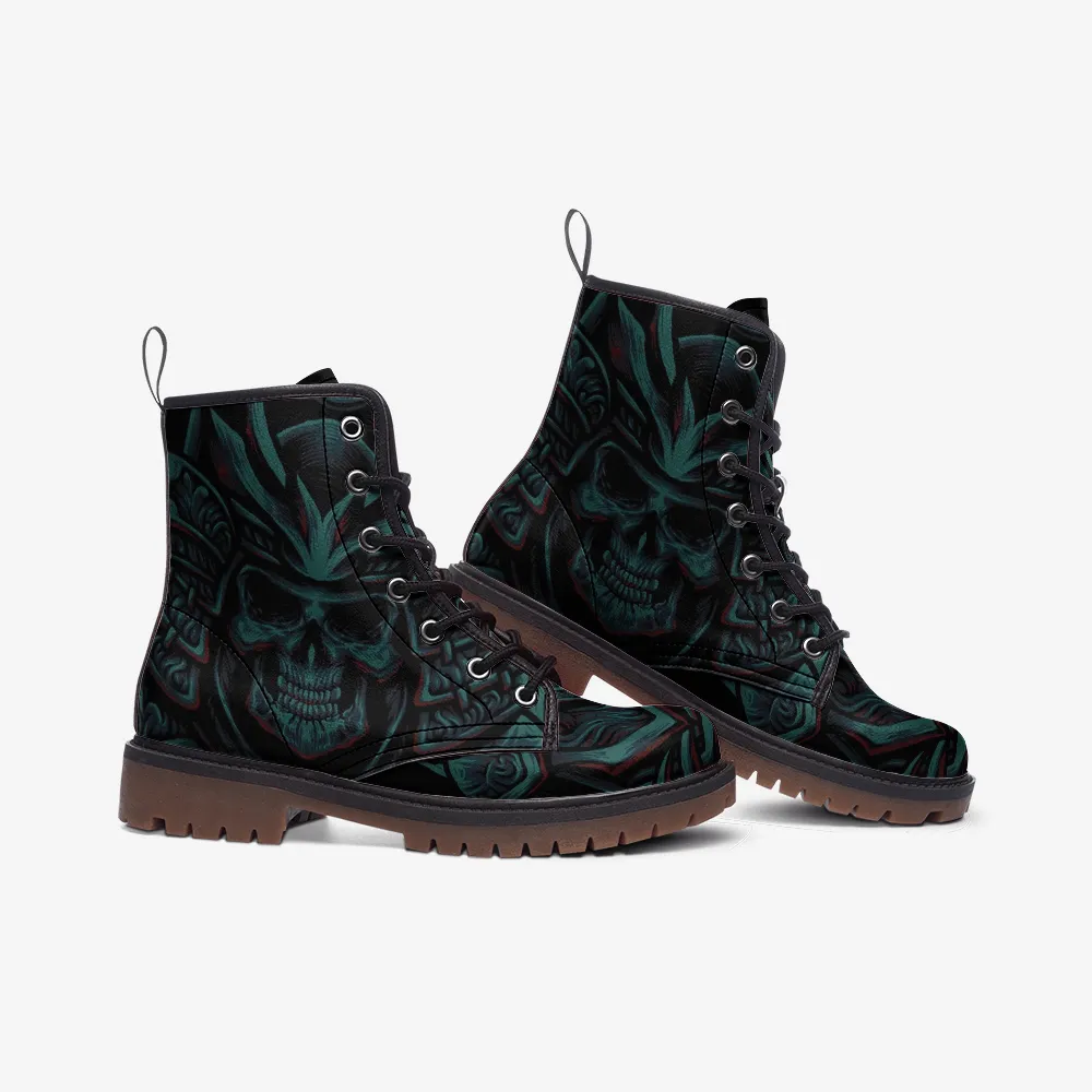 Green samurai Casual Leather Lightweight boots MT
