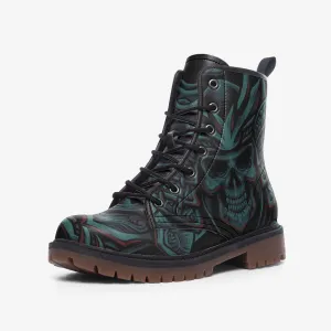 Green samurai Casual Leather Lightweight boots MT