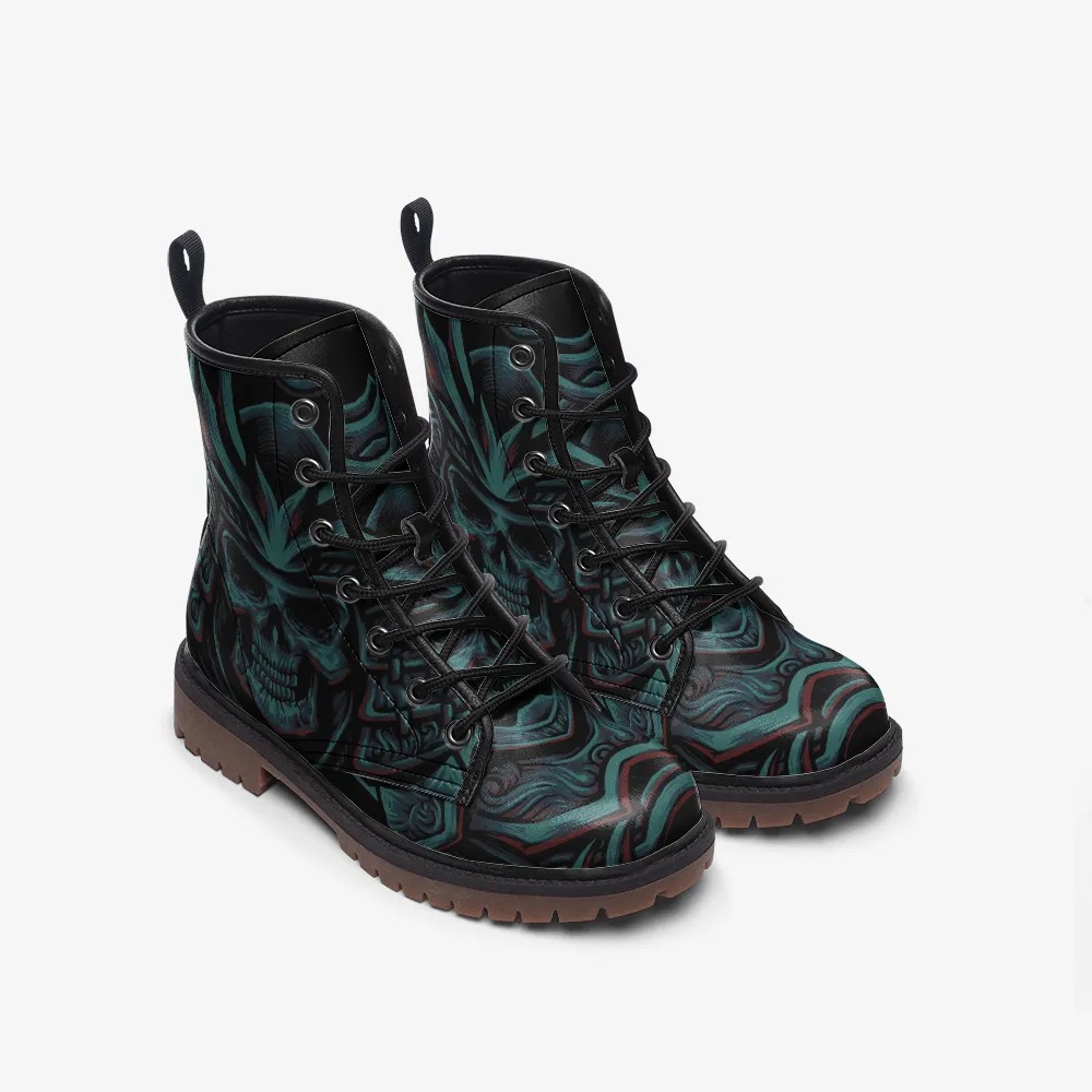 Green samurai Casual Leather Lightweight boots MT