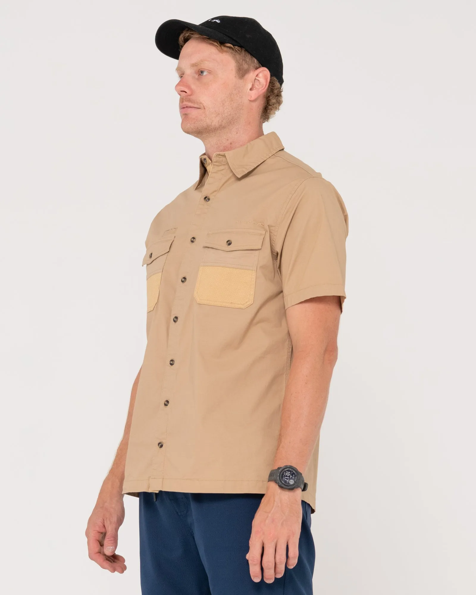 Grindstone Easy Fit Short Sleeve Shirt