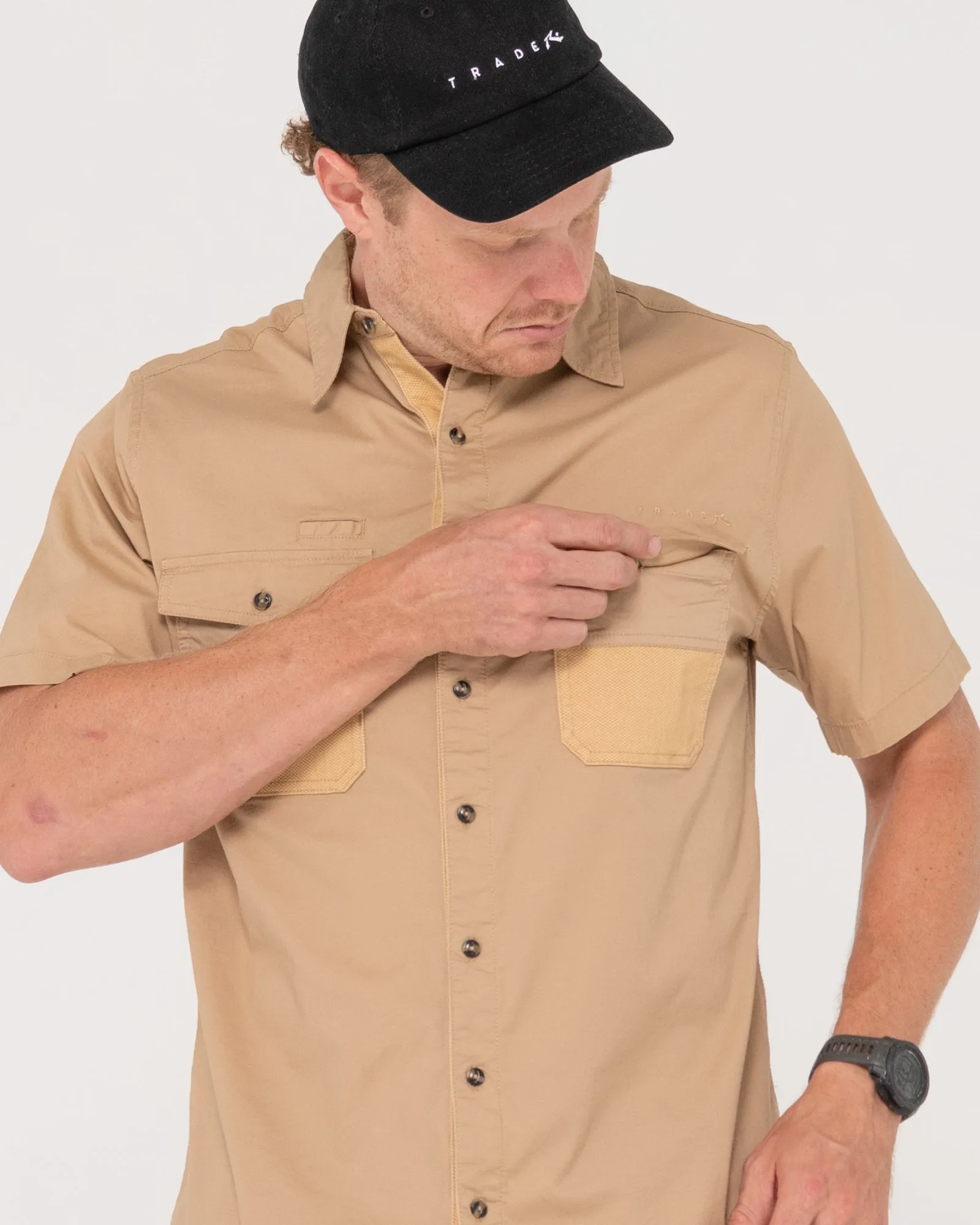 Grindstone Easy Fit Short Sleeve Shirt