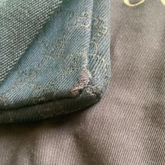Gucci Brown Canvas Fanny Pack Belt Bag Waist Bag