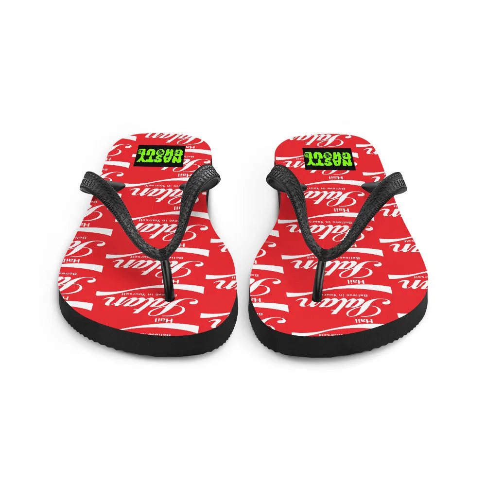 Hail Satan Flip-Flops All Over Print