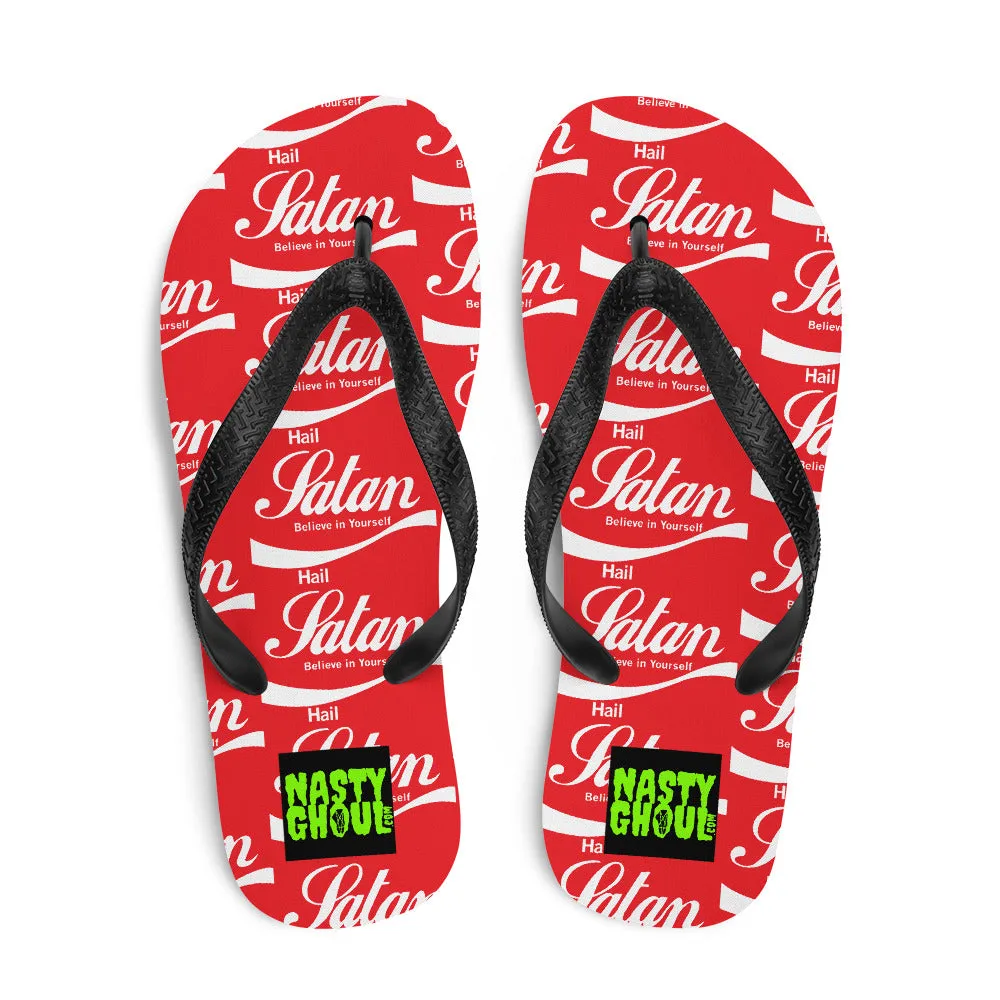 Hail Satan Flip-Flops All Over Print