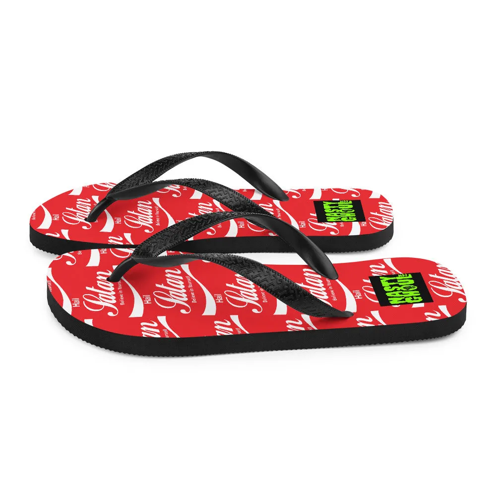 Hail Satan Flip-Flops All Over Print