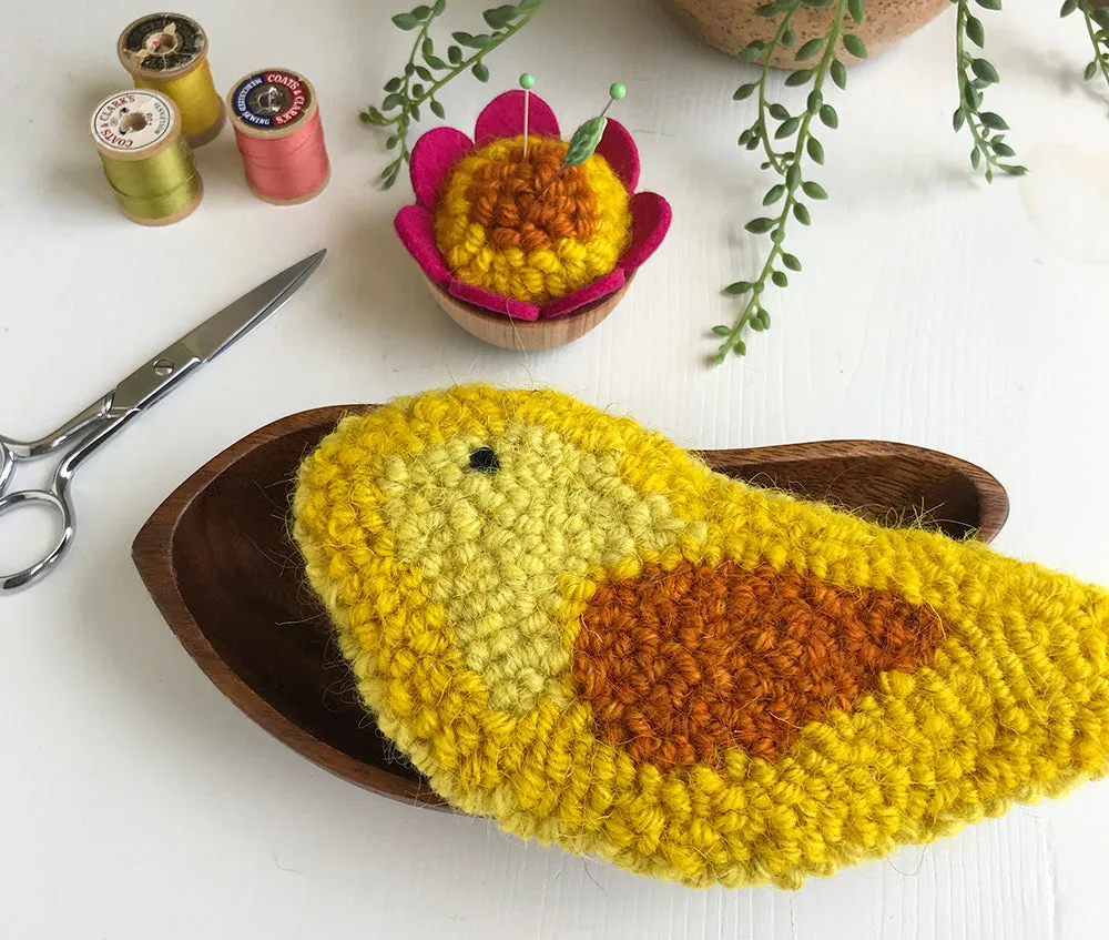 Handcrafted Keeper - Yellow Bird
