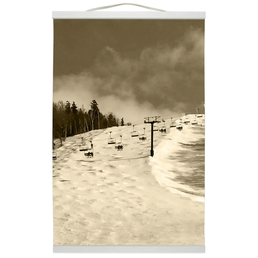 Hanging Canvas Print - Superstar Sepia