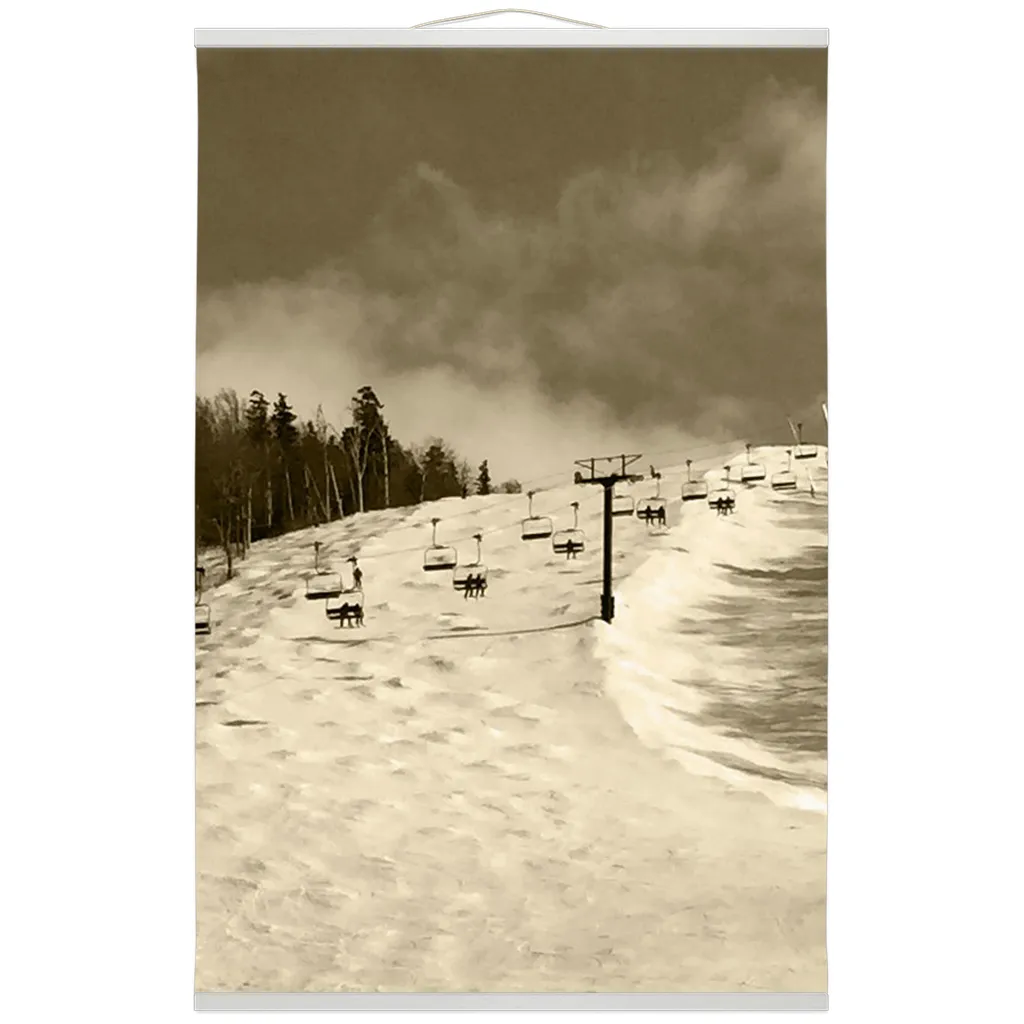 Hanging Canvas Print - Superstar Sepia
