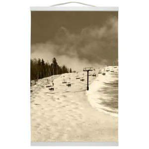 Hanging Canvas Print - Superstar Sepia