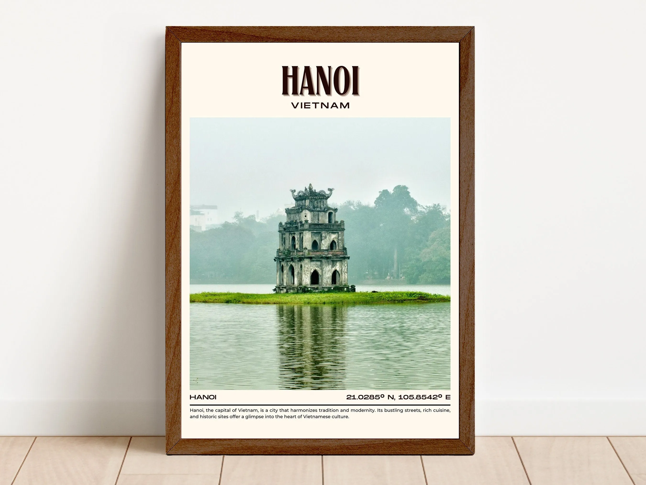 Hanoi Vintage Wall Art, Vietnam