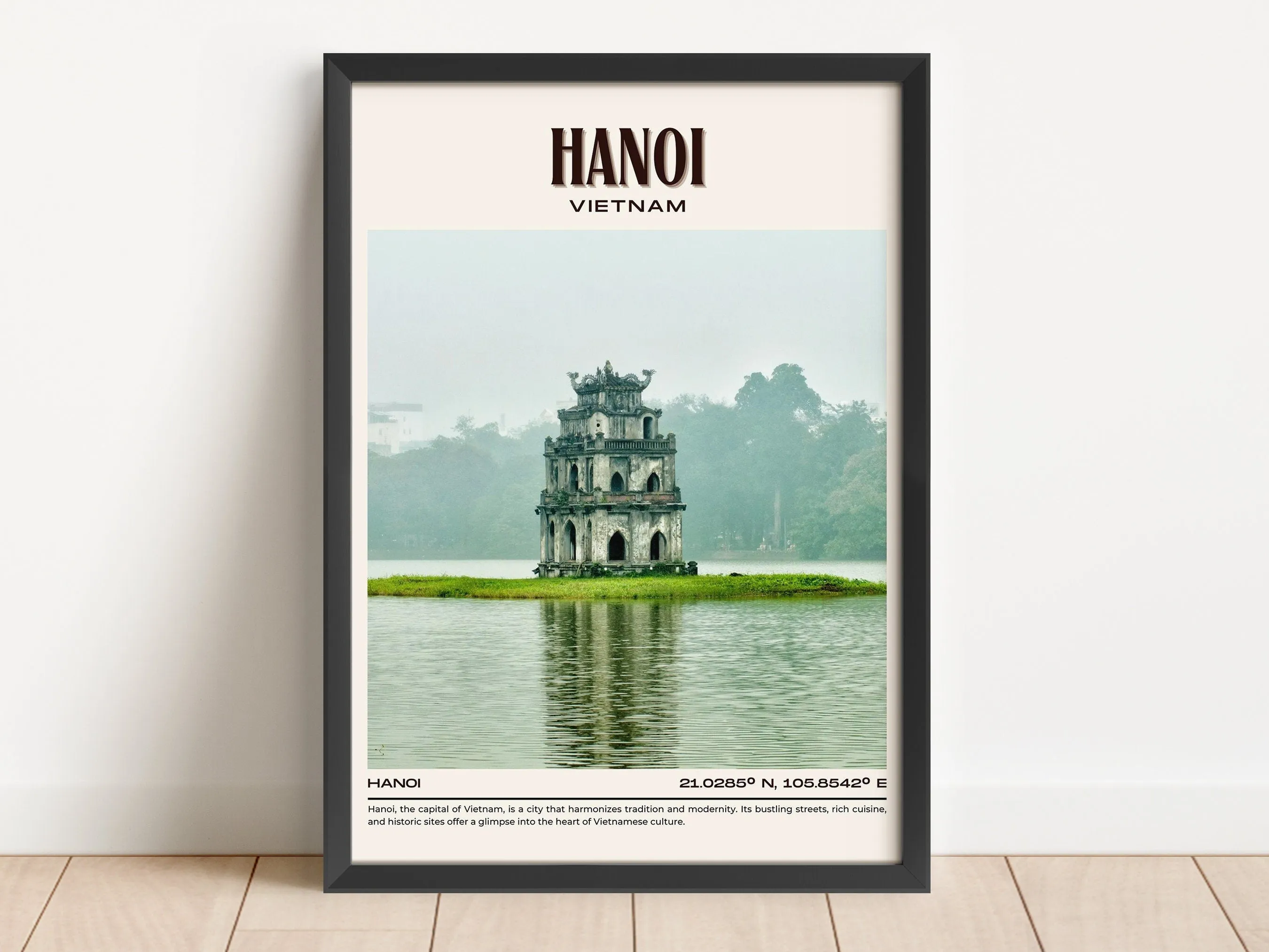 Hanoi Vintage Wall Art, Vietnam