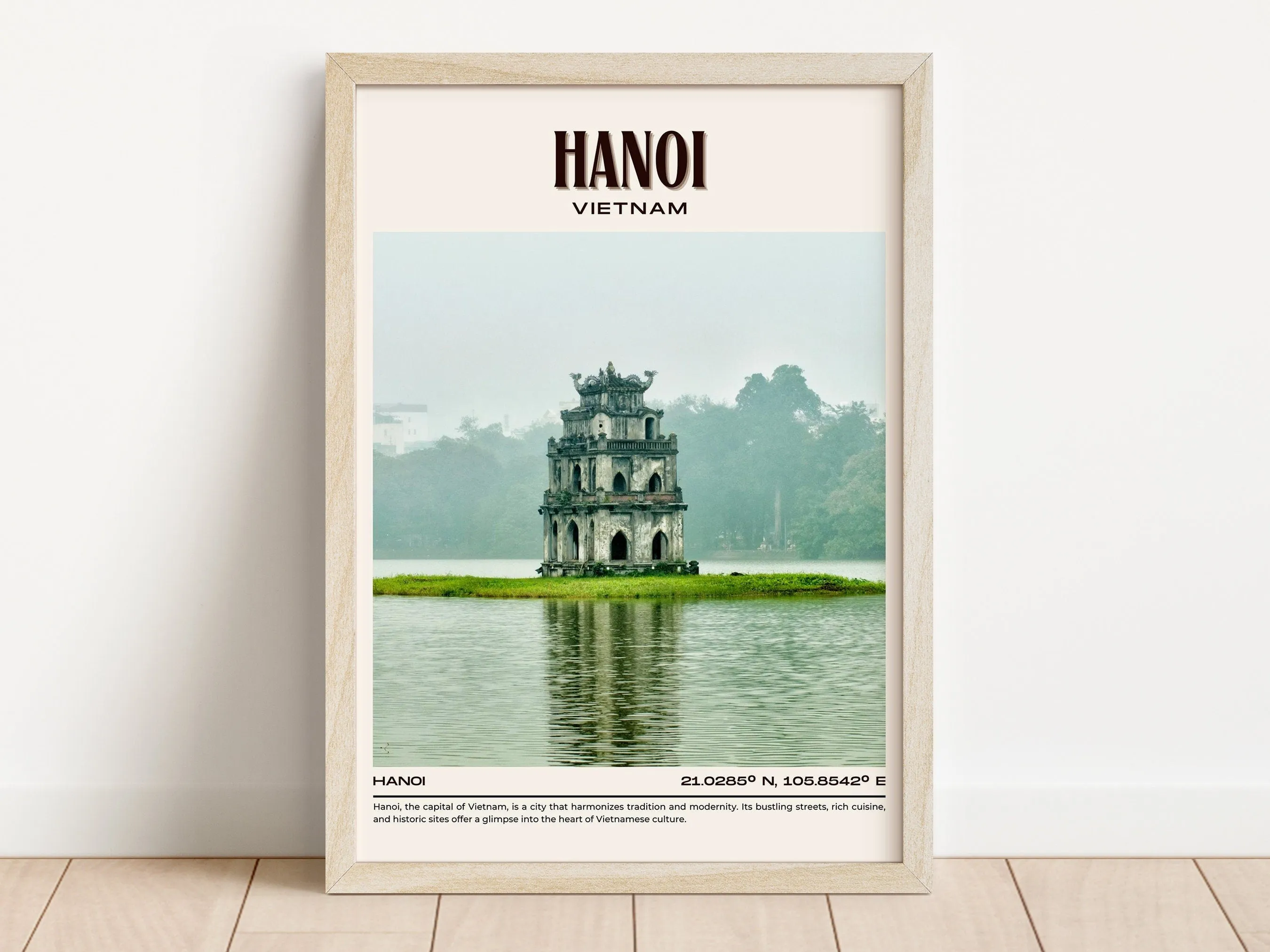 Hanoi Vintage Wall Art, Vietnam