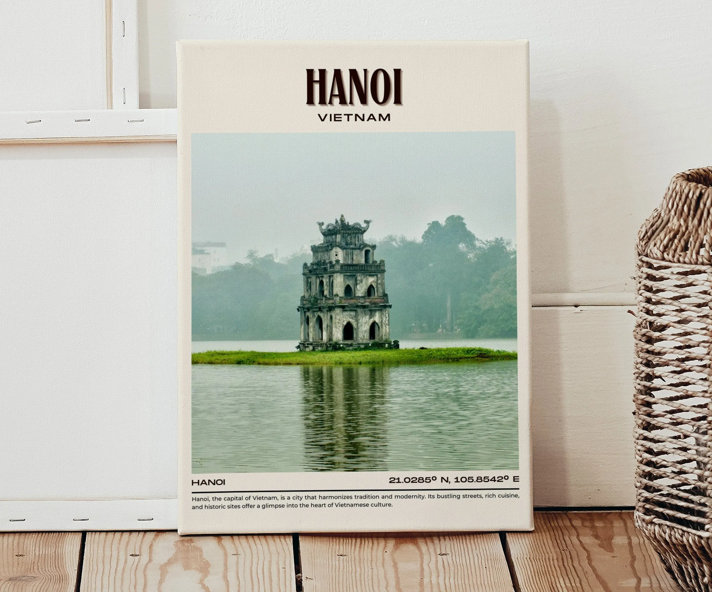 Hanoi Vintage Wall Art, Vietnam