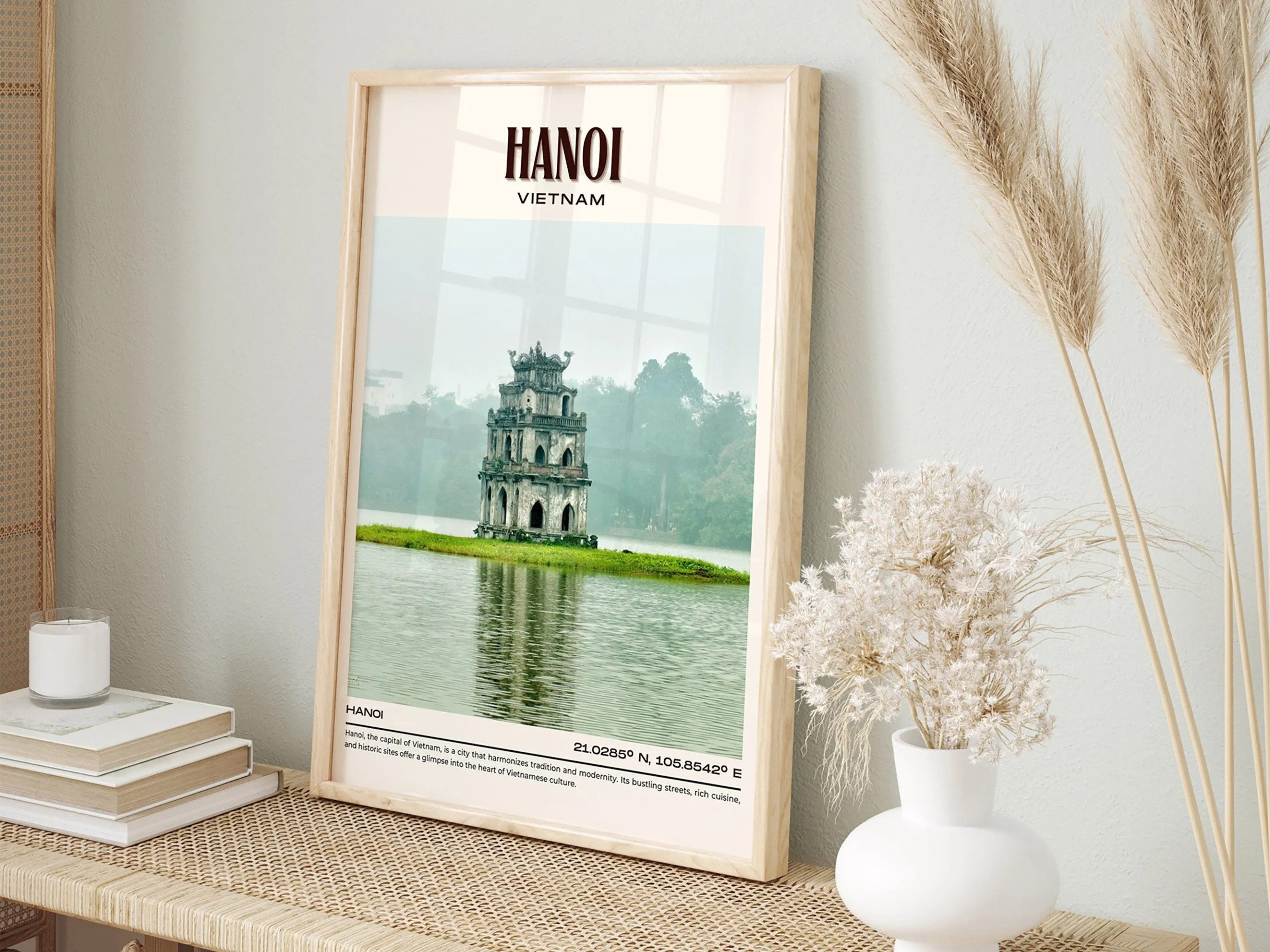 Hanoi Vintage Wall Art, Vietnam