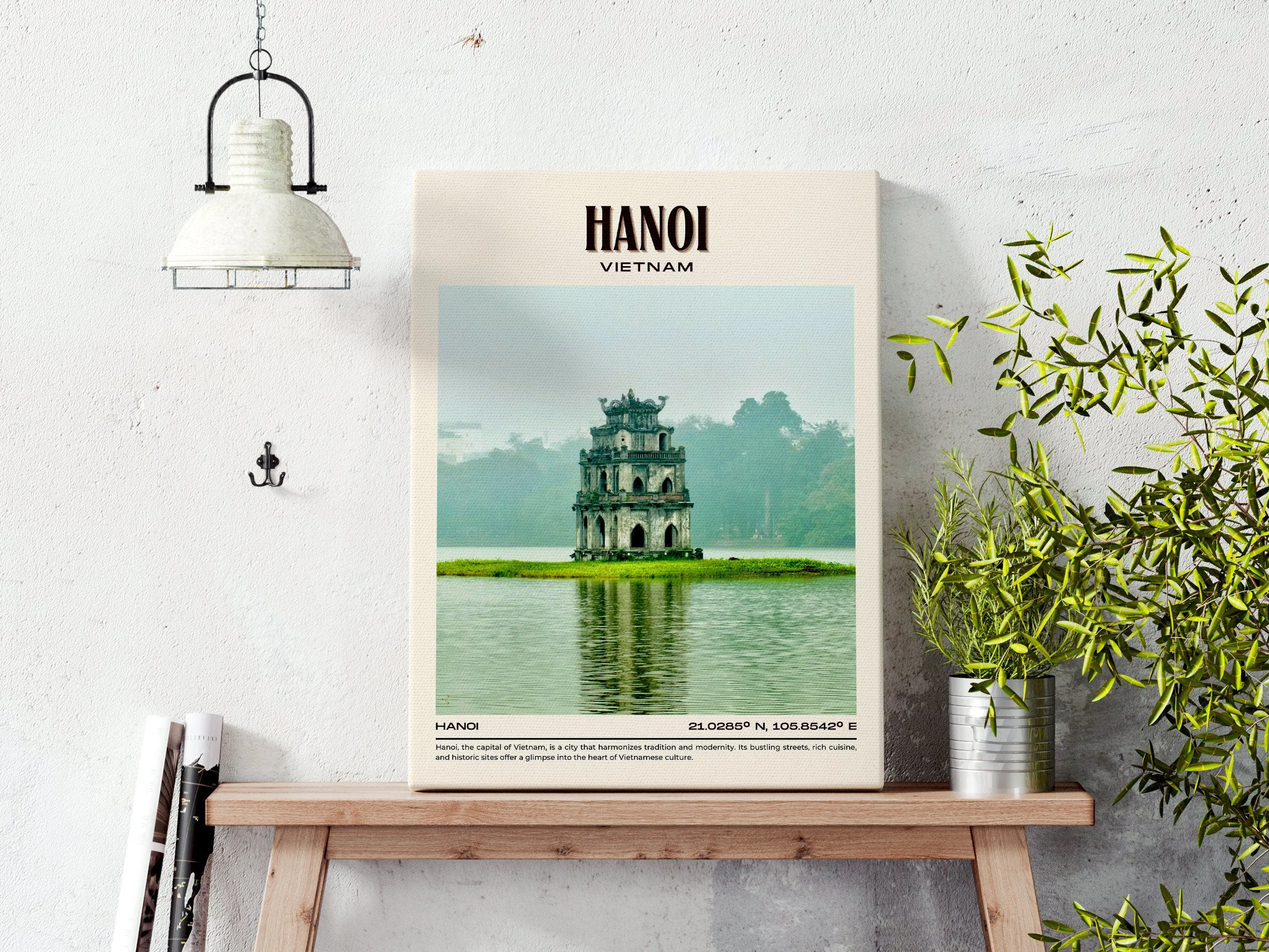 Hanoi Vintage Wall Art, Vietnam