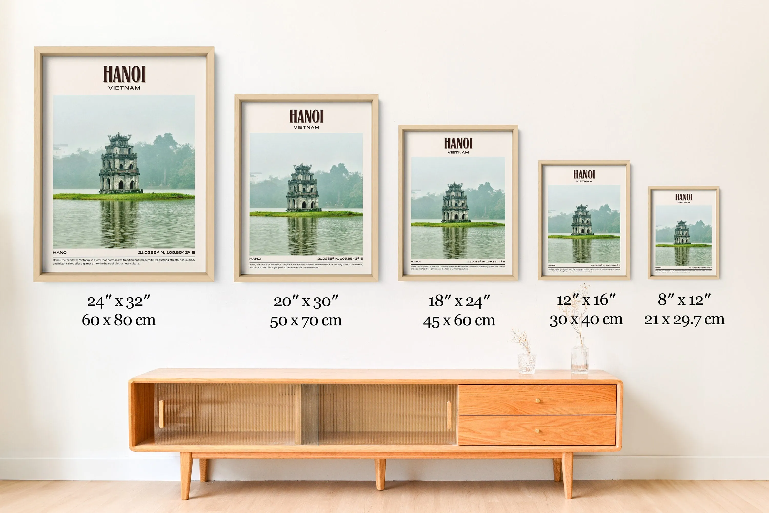 Hanoi Vintage Wall Art, Vietnam
