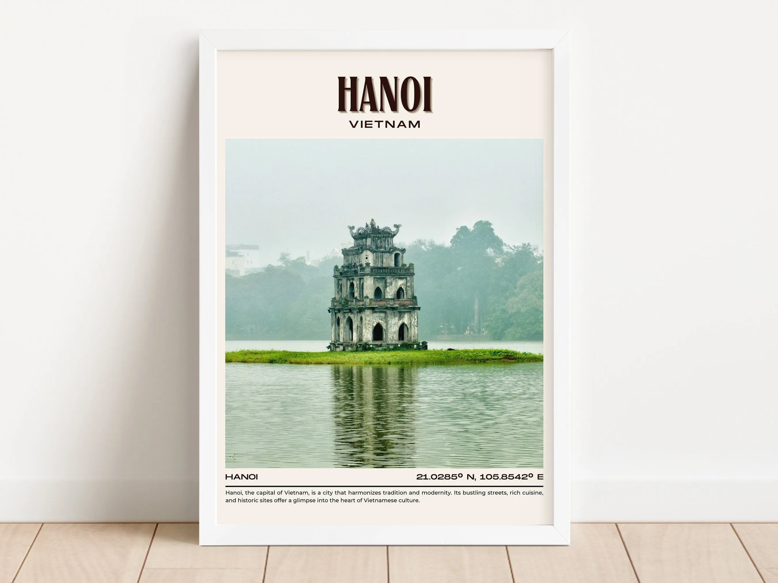 Hanoi Vintage Wall Art, Vietnam